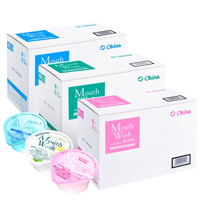 日本进口Okina一次性便携果冻漱口水男女消炎抗菌除口臭孕妇月子