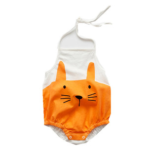 超萌网红婴儿服男宝夏装可爱薄款女宝夏天夏男吊带衣服肚兜女宝宝