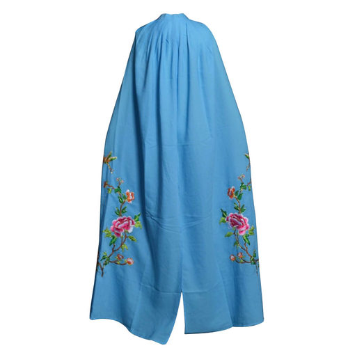 新品戏剧戏曲京剧越剧舞台演出服小生小旦旦小姐绣花牡丹披风斗篷