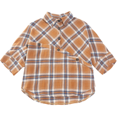 哲思凡原创亲子装套头衬衫短裤