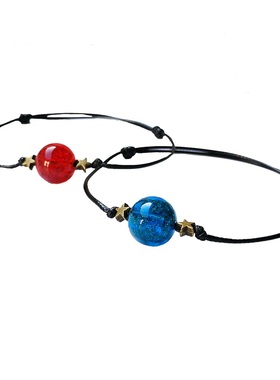 清新文艺植物干花标本幸运四叶草