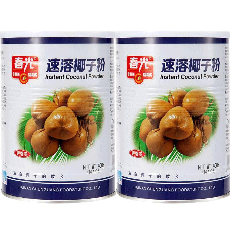 春光海南浓香400g克速溶椰子粉