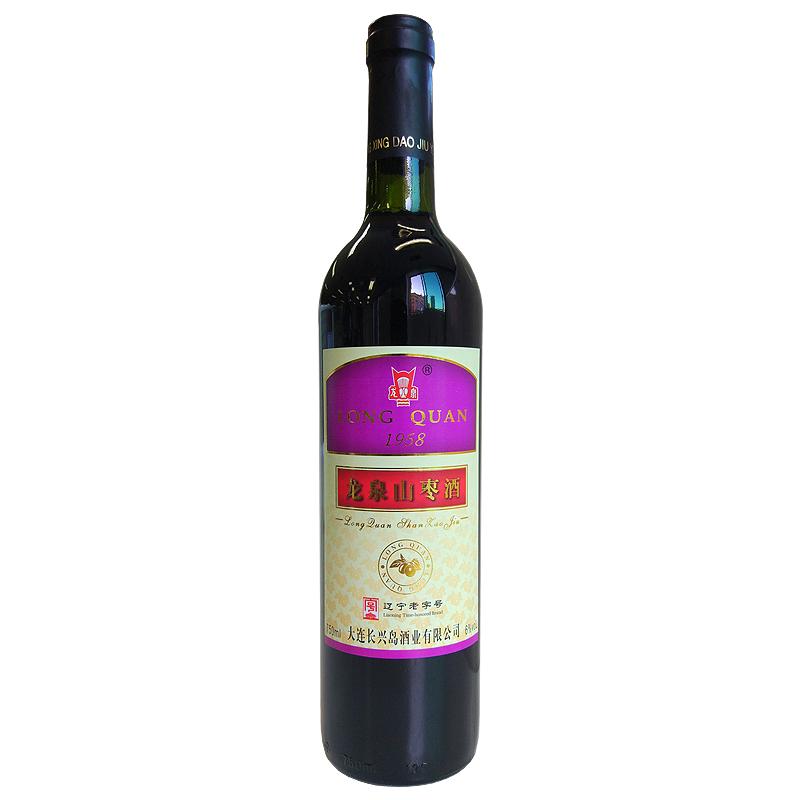 龙泉野生纪念款酸枣750ml水果酒