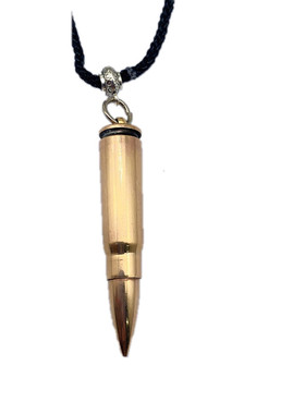 81式子弹头项链吊坠军人霸气