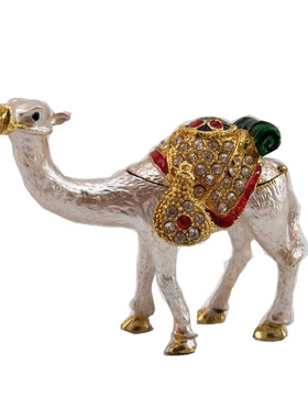 敦煌骆驼镶钻旅游纪念品迪拜摆件