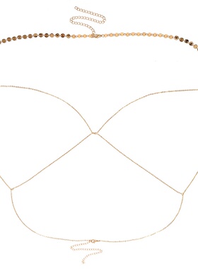 身体链欧美金属衣服配饰