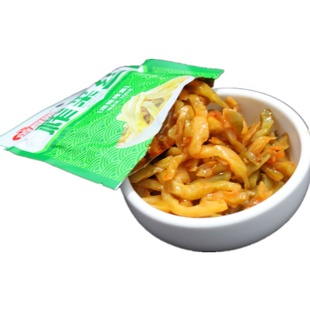 涪厨娘100g鲜爽菜丝去皮下饭菜即食正宗涪陵榨菜咸菜清爽开胃酱菜