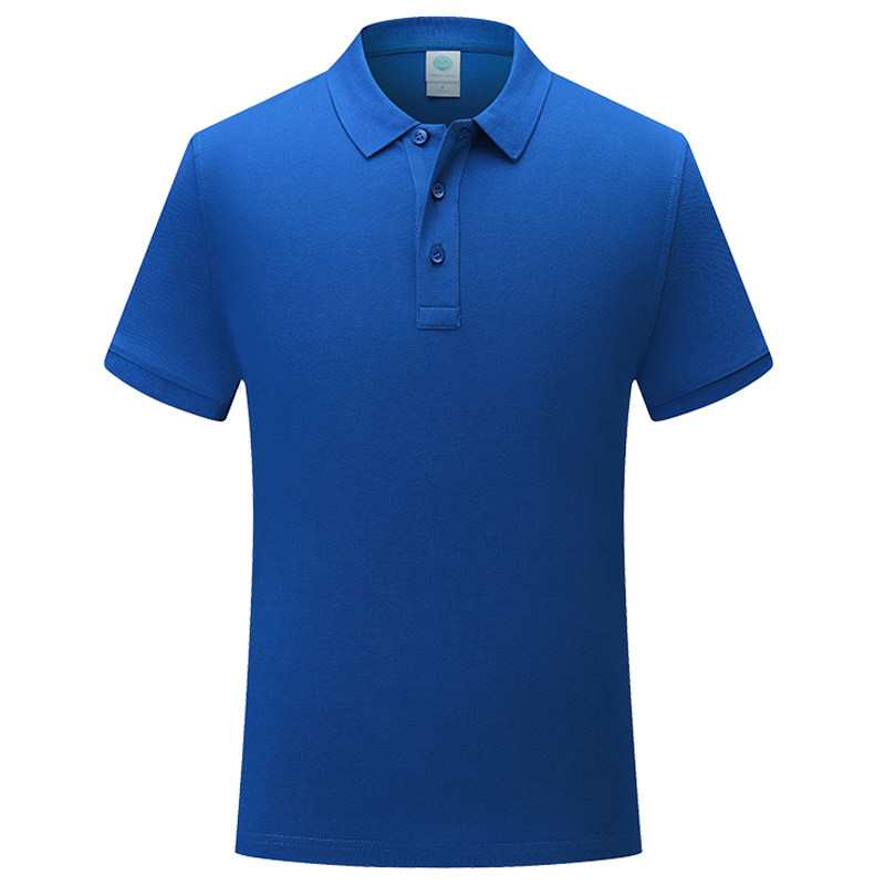 纯棉polo衫定制字短袖t恤企业工作服队服diy文化衫定做刺绣印logo