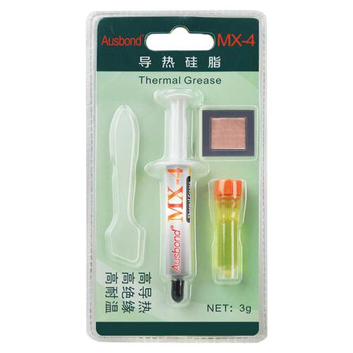 MX4硅脂导热膏cpu硅胶散热垫mx-4降温冷却膏mx2笔记本GPU台式机