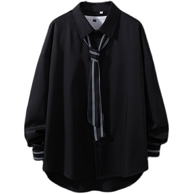 dk套装男制服全套领带白色衬衣男冰丝学院风套装jk班服长袖衬衫男