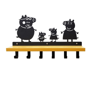 创意装饰挂钩置物架免打孔挂衣架无痕玄关卧室门后勾墙上粘衣帽钩