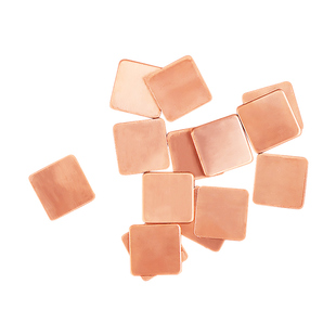 【15片装】散热铜片手机电脑笔记本显卡cpu导热紫铜片DIY改装贴片