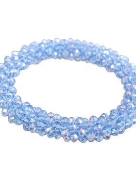 水晶闪亮弹力手工串珠女手饰品