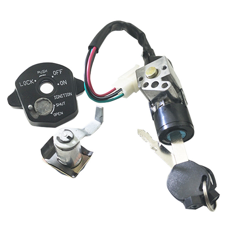 一马奥马X战警ZOOMER-X150cc电动摩托车电源锁点火开关龙头锁配件