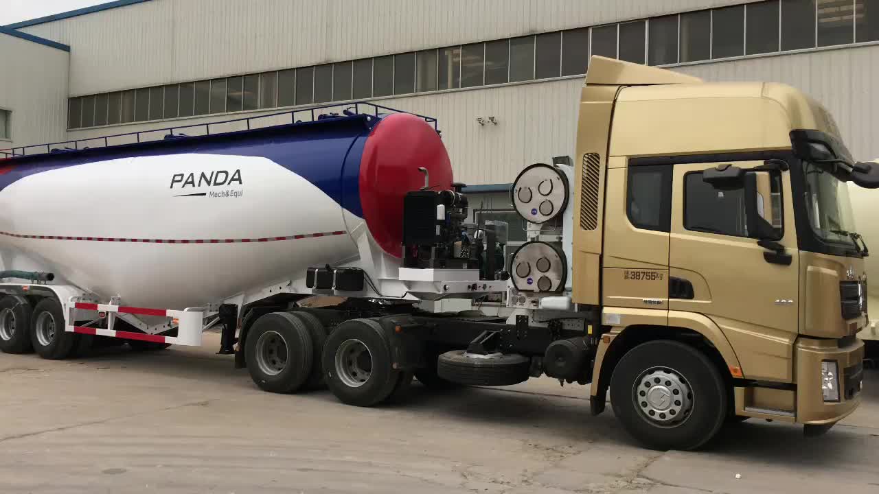 bulker cement tanker trailer cement powder tanker truck bulker truck