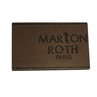 皮标订做 PU变色手工皮标签 牛仔裤商标皮牌定制真皮标牌吊牌定做