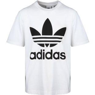 Adidas阿迪达斯三叶草短袖男装夏圆领休闲运动T恤CW0709  CW0710