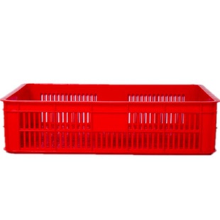 包邮长方形塑料周转框葡萄黄桃食品蔬菜储物筐子快递服装物流网箱