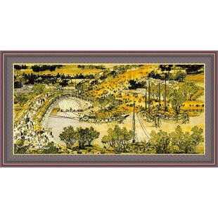 十字绣清明上河图全景满绣2米3米6米全卷自己绣全绣大幅十大名画