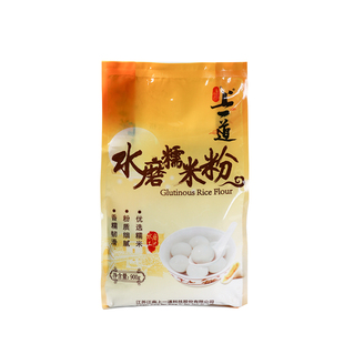 上一道水磨糯米粉900g糯米糍青团材料冰皮水晶月饼皮年糕烘焙原料