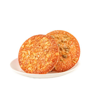 梁氏江龙 花生酥葵瓜子酥500g老式酥性饼干休闲早餐零食包邮