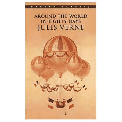 【中商原版】八十天环球旅行英文原版小说 英文版 Around the World in Eighty Days 英文原版书 经典文学名著书籍
