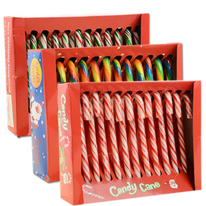 圣诞节伞把拐杖糖2盒手杖拐棍糖礼物儿童糖果零食包邮Cane candy