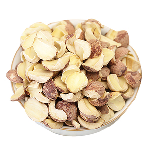 野红莲子碎片干货 去芯无硫大碎边莲湖南特产干货红皮莲开边500g