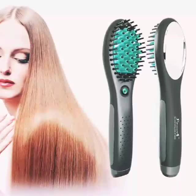 Portable Mini Wireless Hair Straightening Brush Buy Hair