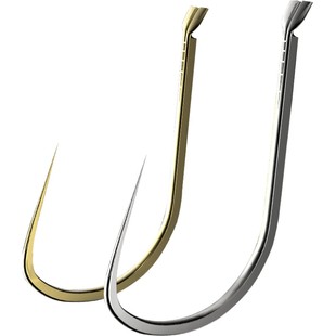双槽鬼牙新关东盒装鱼钩血槽进口钓鱼钩无倒刺鲫鲤垂钓散钩渔具