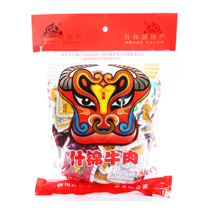 四川南充南部升钟湖特产久全什锦牛肉一斤多味混装送礼零食