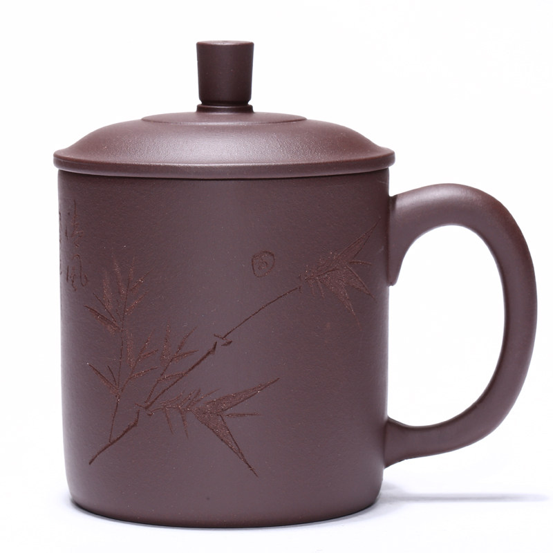 宜兴市刻字手工泡茶紫砂杯子特价
