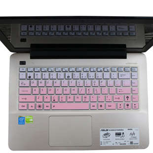 14寸华硕A450J K455L笔记本X450E电脑F442U键盘保护膜全覆盖R454L
