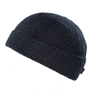 包邮雅痞复古流氓帽街头嘻哈男女瓜皮帽潮圆顶短款毛线帽薄水手帽