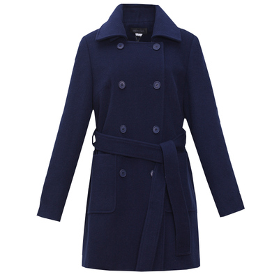 邢氏新款秋冬季双排扣呢子大衣