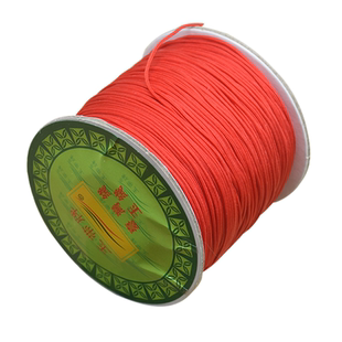 0.6mm DIY配件手绳手编线材台湾线绳玉带牌玉线73号玉线批 发