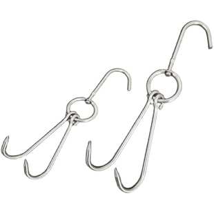 烤鸭炉不锈钢烧腊勾烧腊钩烤鸭钩烧鸡勾烤肉钩肉勾烧鹅挂钩叉烧勾