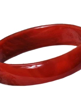 红玛瑙加厚玉髓手镯