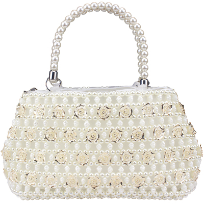 女包气质新颖穿珠成品宴会大号