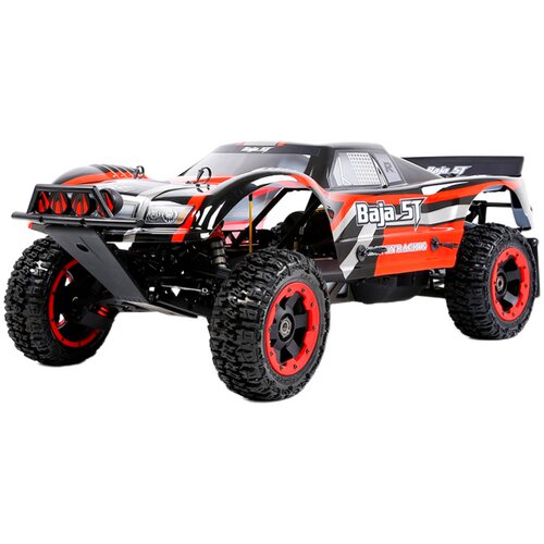 若凡baja 5T油动短卡 1/5汽油车RC遥控车 专业高速燃油越野模型车