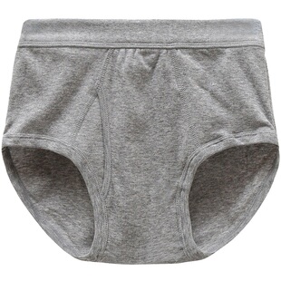 鸡仔唛chicks 新品宝宝内裤2条装男童罗纹三角裤儿童纯棉内裤