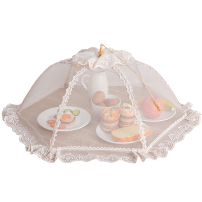 可折叠长方形防苍蝇大号饭菜罩