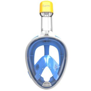 FISHFINE全面罩浮潜三宝全干式潜水镜面镜呼吸管近视成人游泳装备