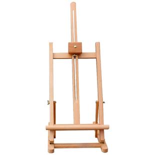 中盛画材 桌面画架 台式木制可调节油画架 素描写生画架 支架式画板美术生专用绘画工具套装素描工具