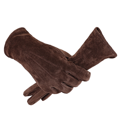 真皮手套秋冬保暖女士猪皮修手