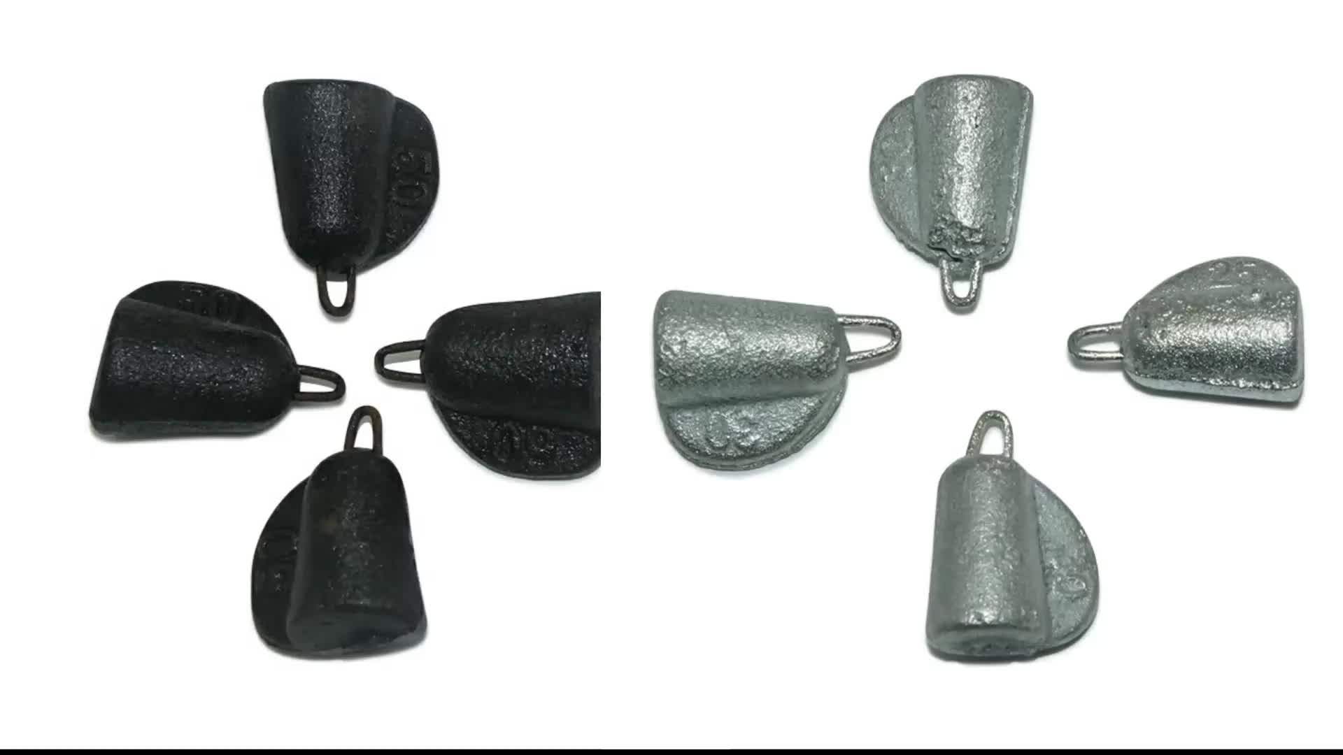 Wholesale Carp Fishing Lead Weights Fishing Products/iron Squid Sinker