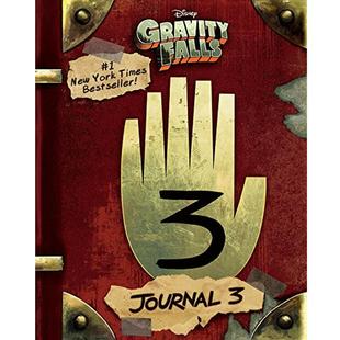 怪诞小镇 迪普日记3日志书 英文原版 Gravity Falls Journal 3 Alex Hirsch 精装 迪士尼 Disney Book 怪诞小镇日志可搭比尔?