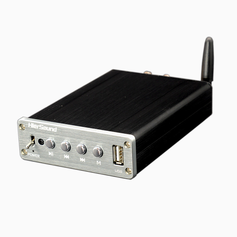 包邮HiFi发烧电脑桌面蓝牙功放机U盘APE无损数字D类100W大功率2.0
