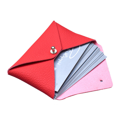 德国PHILIPPI信封式名片盒 大容量名片夹 简约卡包随身便携零钱包