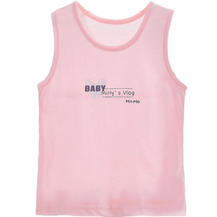 瑁恩瑁爱女童睡衣内穿背心夏季吊带衫婴儿宝宝纯棉上衣短裤两件套